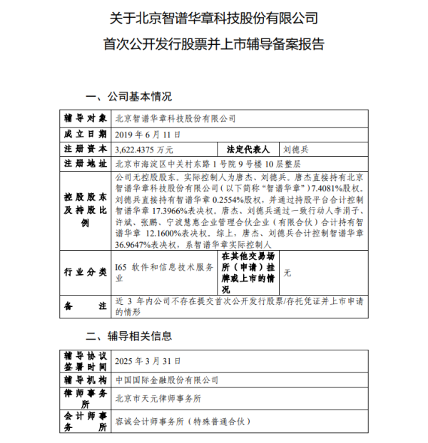 米涂配资 “大模型六小龙”第一家，智谱AI启动上市辅导备案，中金担任辅导机构