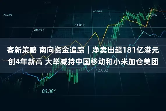 客新策略 南向资金追踪｜净卖出超181亿港元创4年新高 大举减持中国移动和小米加仓美团